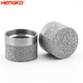 Hengko de alta qualidade 0,5 ~ 90 micrôngios sinterizados porosa ventilação à prova de poeira filtros de metal para filtração de matéria-prima